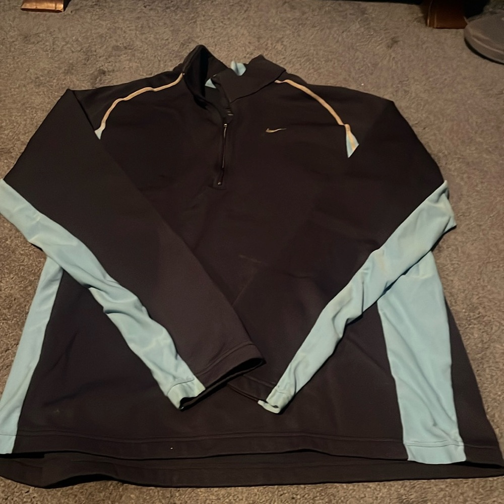Nike Men's 1/4 zip fleece lined pullover